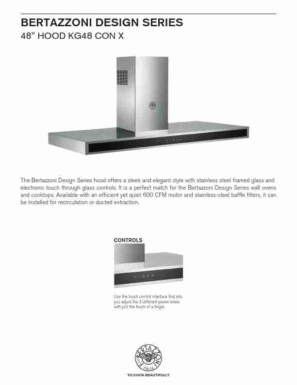 Bertazzoni Ventilation Hood KG48 CON X-page_pdf